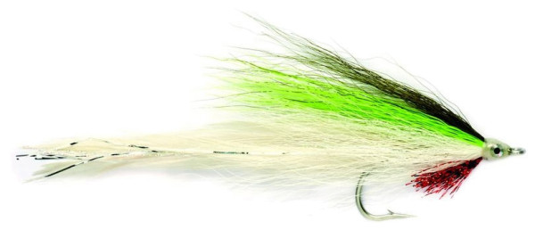 Fulling Mill Streamer - Deceiver chartreuse/white