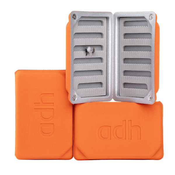 adh-fishing Foam Fly Box Medium Ultralight orange