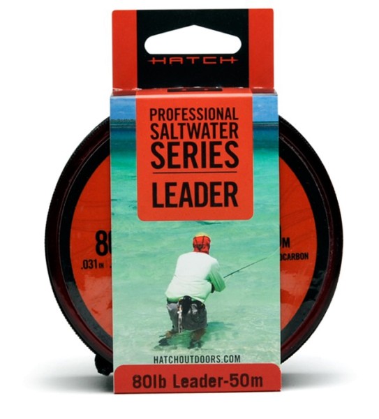 Hatch Professional Saltwater Series Fluorocarbon Leader, Leader Materials, Fly Lines