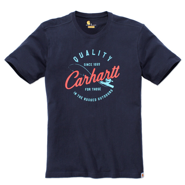 Carhartt Southern Graphic T-Shirt navy, T-Shirts, Shirts and Pullovers, Clothing