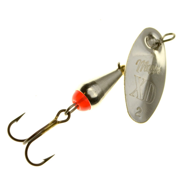 Mepps XD Spinner silver, Metalbaits, Lures and Baits, Spin Fishing