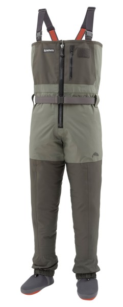 Simms Freestone Z Stockingfoot Waders Dark Gunmetal