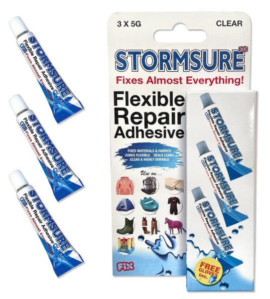 Stormsure 3 x 5gr Glue for Waders