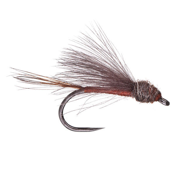 adh-fishing Dry Fly CDC Brown on AHREX by Superflies