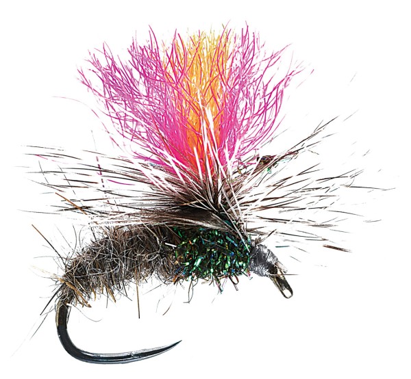 Soldarini Fly Tackle Dry Fly - Grey Bicolour Indicator