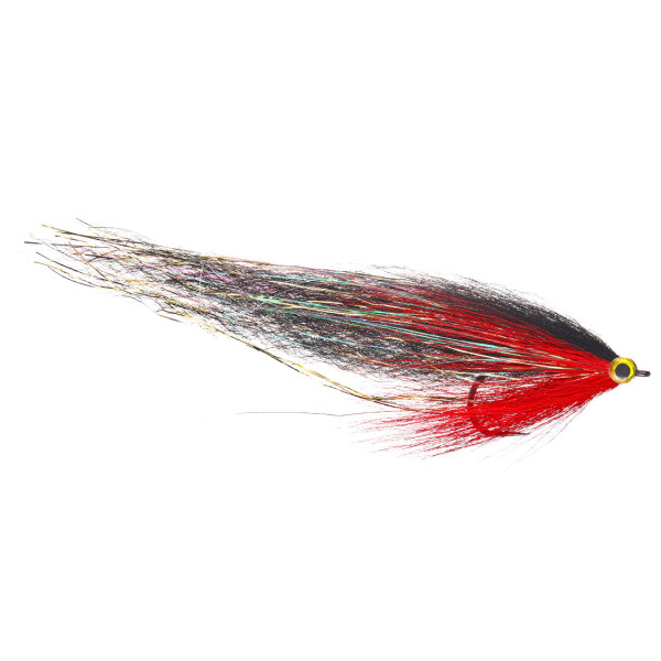 Superflies Pike Streamer Pike Slinky Deceiver Black & Red