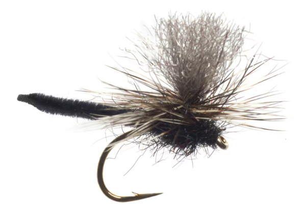 Fulling Mill Technical Dryfly Jackie's Black Palomino Parachute Dry Fly