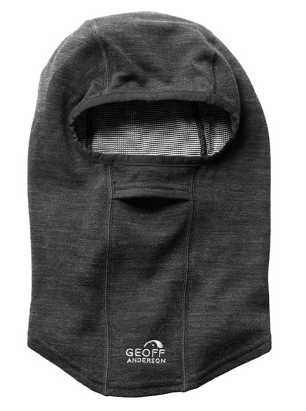 Geoff Anderson WizWool 300 Balaclava dark grey