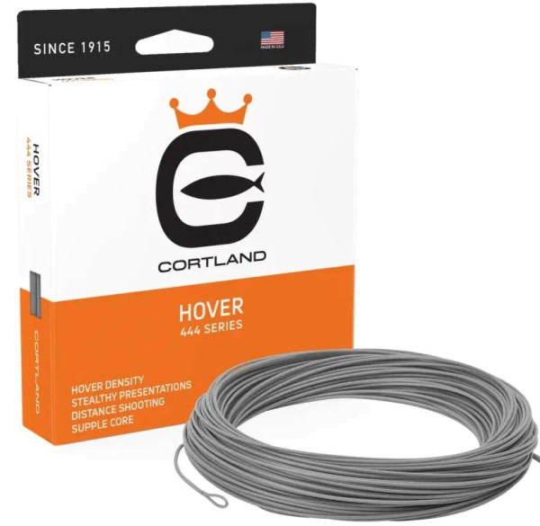 Cortland 444 Hover - Slow Intermediate Flyline Moon Gray fly line