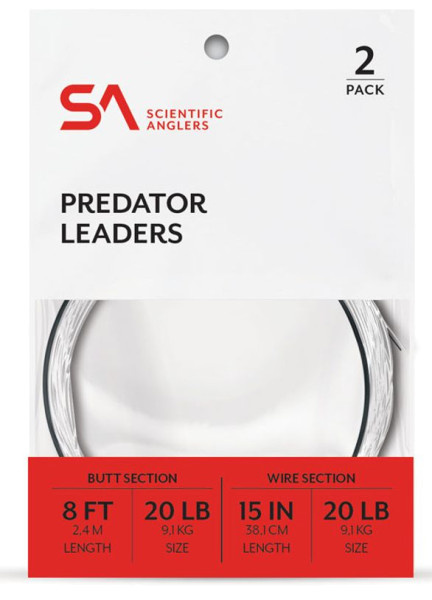 Scientific Anglers Predator Leaders 2-Pack