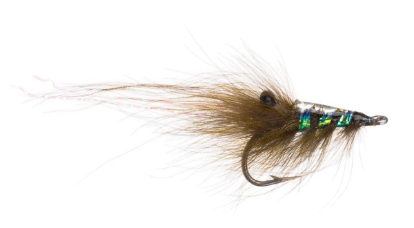 Sea Trout Fly Runars CDC Reke olive