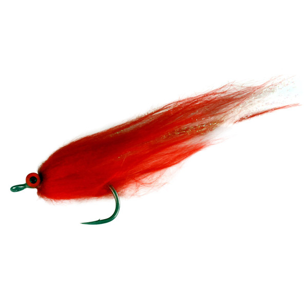 Catchy Flies Tarpon Heavy red & white by Tiziano Rizzo