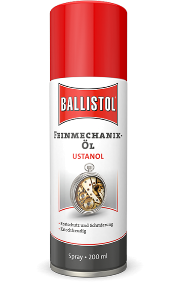 Ballistol Ustanol Precision Mechanics Oil Spray 200ml