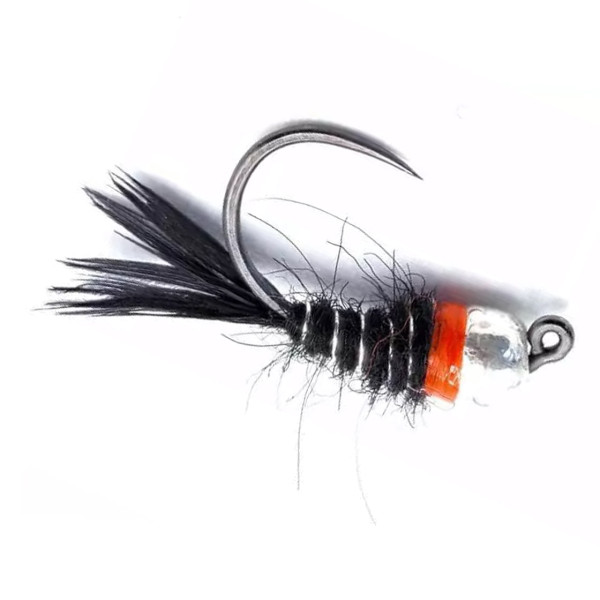 Superflies Tungsten Nymph Black Pheasant Tail Jig