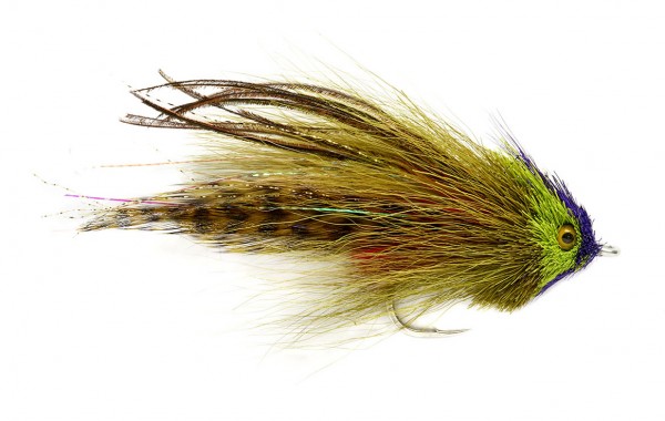 Fulling Mill Saltwater Fly - Serge's Wrasse Olive