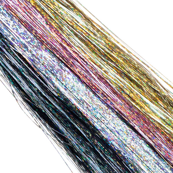 Fly Scene Holographic Flash, Synthetic and Flash, Fly Tying Materials, Fly  Tying