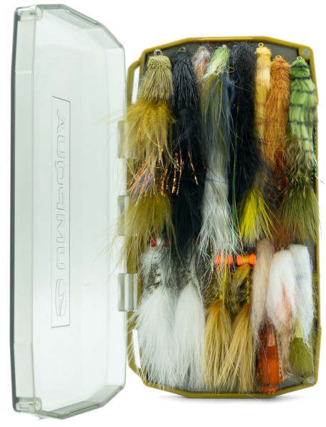 Umpqua UPG Foam Streamer Large Olive Fly Box