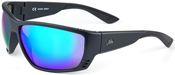 Fortis Eyewear Vista Polarized Glasses Grey Blue XBlok