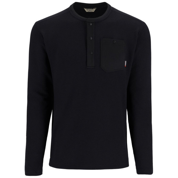 Simms Highline Henley Shirt black