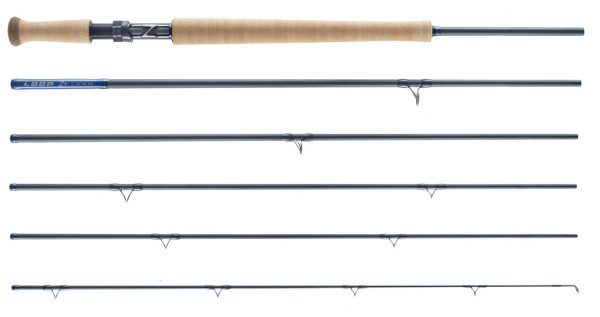 Loop ZT-Series 6pc Travel Double Handed Fly Rod, Double-handed, Fly Rods