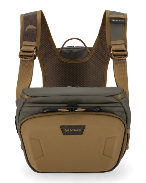 Simms Headwaters Chest Pack Water-Resistant Chest Pocket Hickory