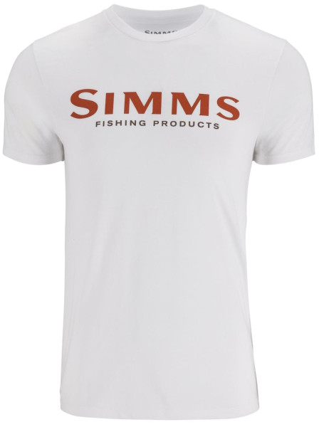 Simms Logo T-Shirt pure white