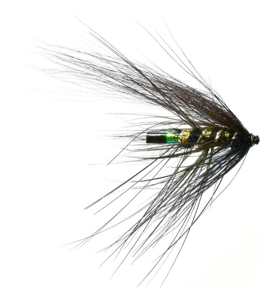 Frödin Flies Tube Fly Spey Series - Black Heron Spey