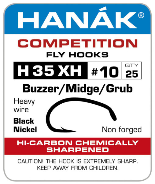 Hanak H 35 XH Buzzer/Midge/Grub Hook