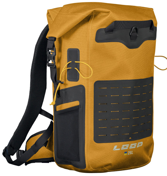 Loop Dry Backpack 25L Roll-Top warm yellow