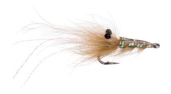 Sea Trout Fly Runars CDC Reke tan