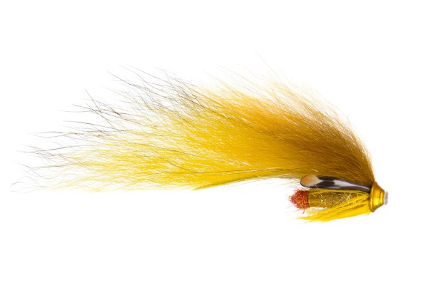 Future Fly FF Zonker Flies Tube Fly 01 yellow