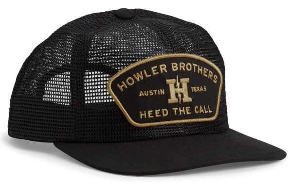 Howler Brothers Unstructured Snapback Hats - howler feedstore black