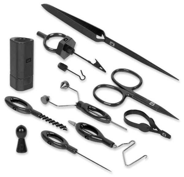 Loon Complete Fly Tying Tool Kit black, Starter Kits, Fly Tying