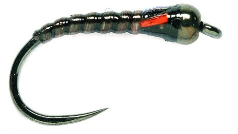 Fulling Mill Tungsten Buzzer Black Nugget Nymph Barbless