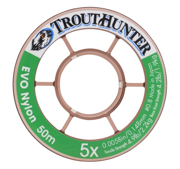 Trout Hunter EVO Nylon Tippet, Leader Materials, Fly Lines