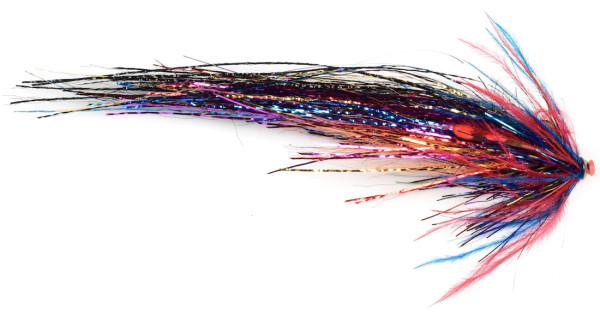 Frödin Flies Tube Fly Flash Wing Series - Rainbow From Hell