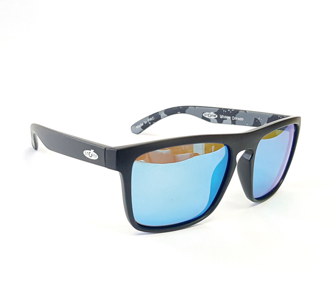 forskellige udsættelse Silicon Storm Wildeye Polarized Sunglasses Dorado black / camo | Polarized Glasses  | Glasses | Equipment | adh-fishing