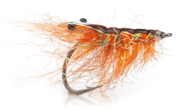 Sea Trout Fly Polarrejen fire orange