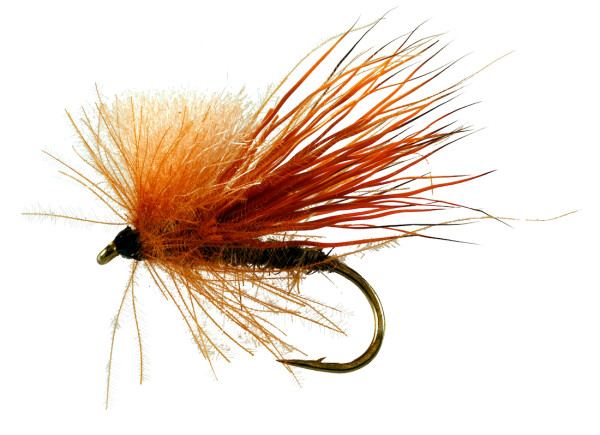 Catchy Flies Dry Fly - CF11 CDC Deer Hair Caddis cinnamon