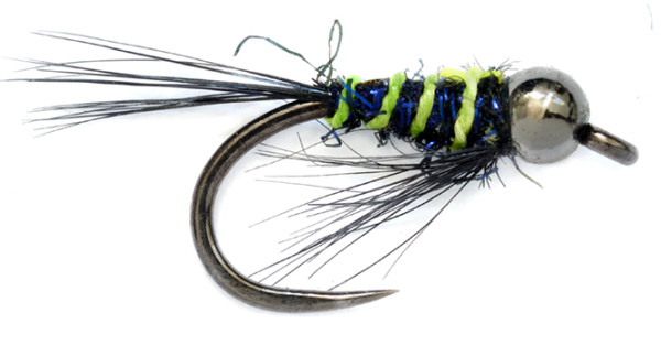 Fulling Mill Croston's Diawl Trigger UV Black Chartreuse