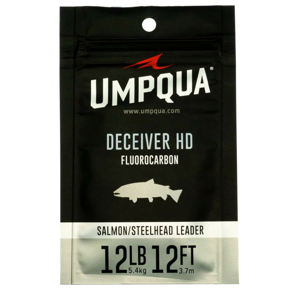 Umpqua Deceiver HD Salmon & Steelhead Fluorocarbon Leader 12ft