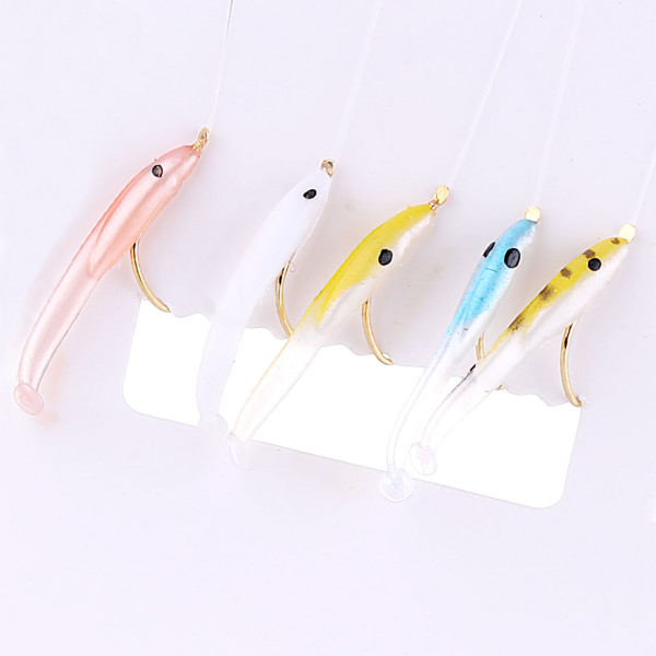 Perch 2-hook Leader Microgummy 2, Paternoster and Rigs, Lures and Baits, Spin Fishing