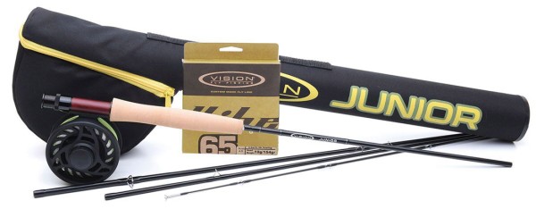 Vision Junior Outfit Single Handed Fly Rod, Single-Handed Kits, Kits, Fly  Rods