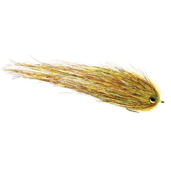 Future Fly Pike Fly - Predator Flash Flies - Golden Yellow