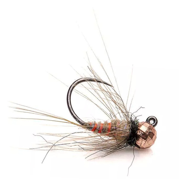 Superflies Tungsten Nymph Red Rib Killer Jig Nymph