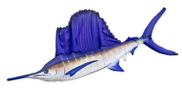 Fish Pillow Soft Toy Sailfish 118cm