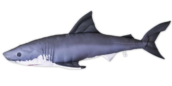 Fish Pillow Soft Toy Great White Shark 120cm