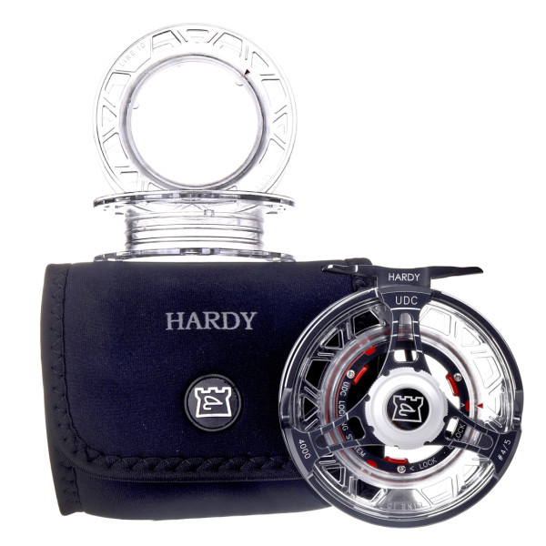 Hardy Ultradisc 4000er Cassette Fly Reel #46 with 2 Spare Spools and Case