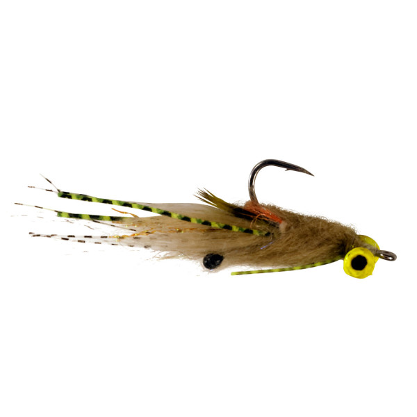 Catchy Flies Tiziano's Lightweight Palometa fly olive & green legs