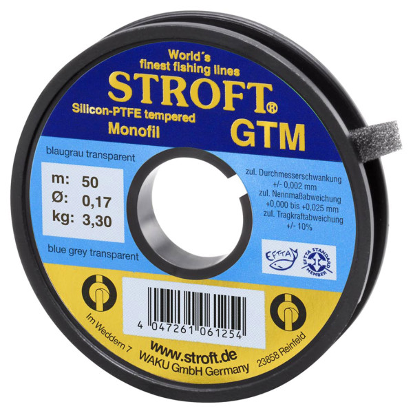 Stroft GTM Tippet Leader 50m/Spool